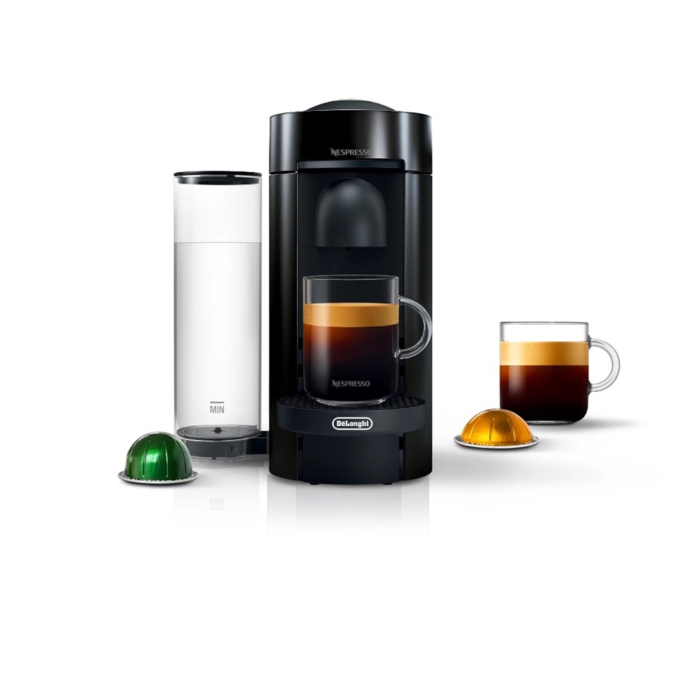 NEVER OPENED Nespresso Vertuo Plus Coffee and Espresso Maker by De'Longhi, Black